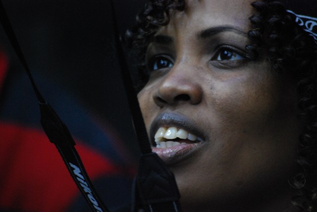 Mrs Mboyi "up close and personal"