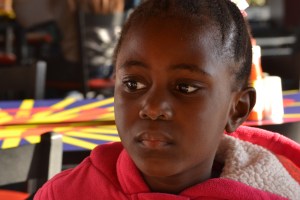 Zakhia Battling The Cold Weather.